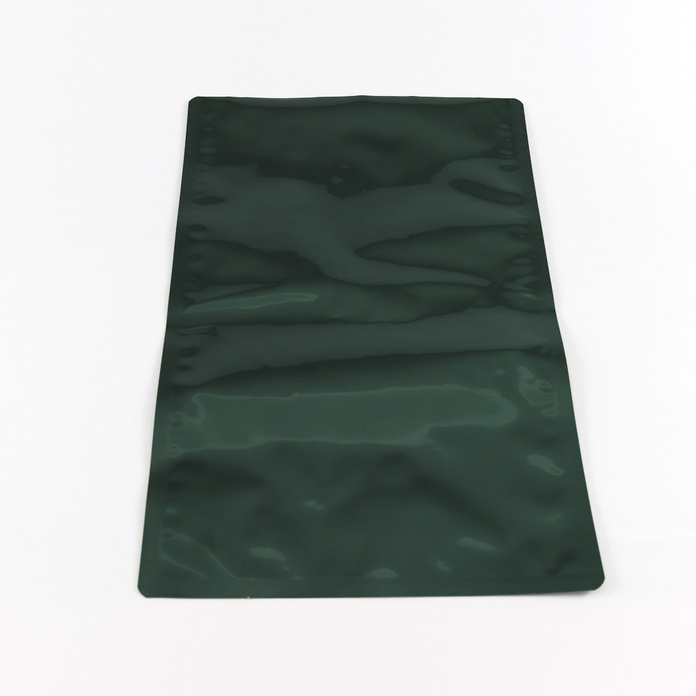 Green MylarFoil Flat Pouch for hops